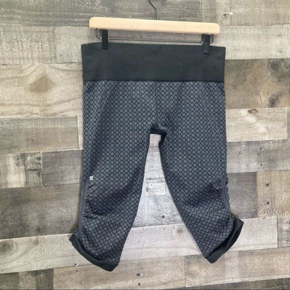 Lululemon In The Flow Crop II - Heathered Deep Coal - Picture 3 of 11